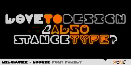 Milwaukee Boogie Font Poster 12