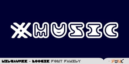 Milwaukee Boogie Font Poster 10