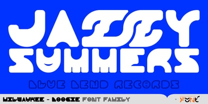 Milwaukee Boogie Font Poster 2