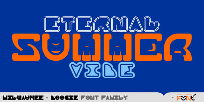 Milwaukee Boogie Font Poster 6