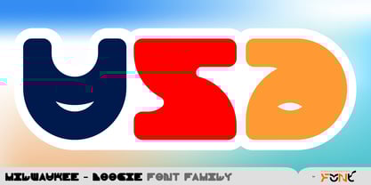 Milwaukee Boogie Font Poster 3