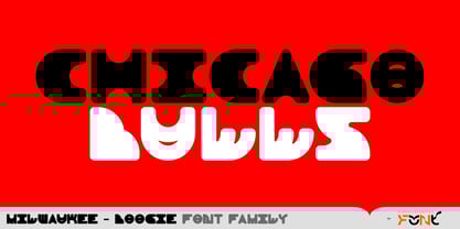 Milwaukee Boogie Font Poster 14