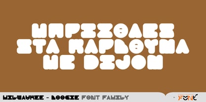 Milwaukee Boogie Font Poster 8