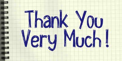 Neat Scribble Font Poster 5