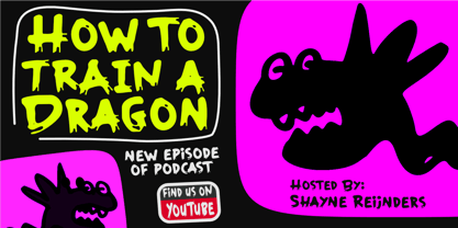 Froozen Font Poster 2