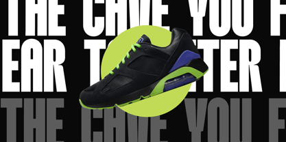 Krext Display Font Poster 3