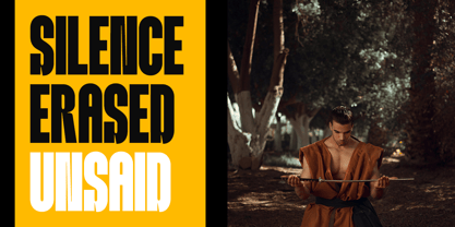 Krext Display Font Poster 5