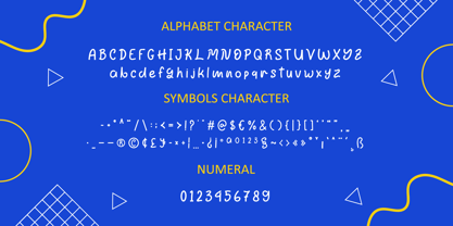 FA Hardenix Font Poster 7