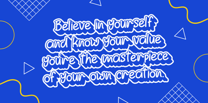 FA Hardenix Font Poster 9