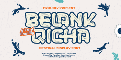 Belank Qicha Font Poster 1