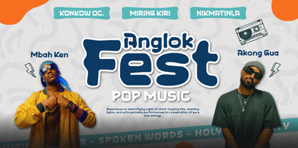 Belank Qicha Font Poster 4