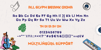 Belank Qicha Font Poster 9