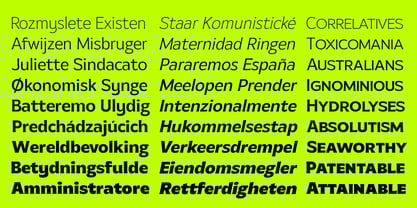 MTC Gilcho Font Poster 4