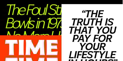 MTC Gilcho Font Poster 10