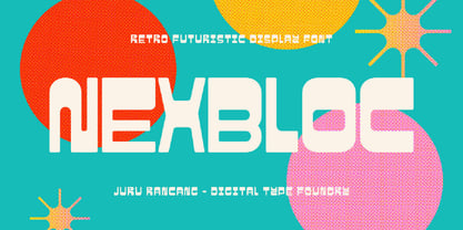 Nexbloc Font Poster 1