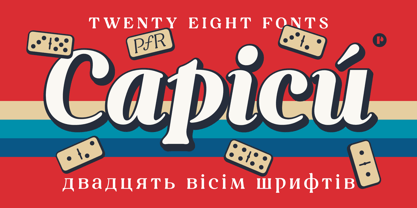 Capicu Font Poster 1