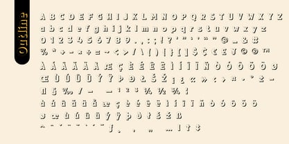 Fox Tigger Font Poster 12