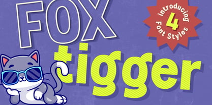 Fox Tigger Font Poster 1
