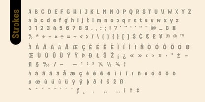 Fox Tigger Font Poster 10