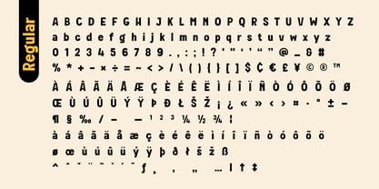 Fox Tigger Font Poster 9