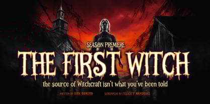 Babadook AOE Font Poster 5