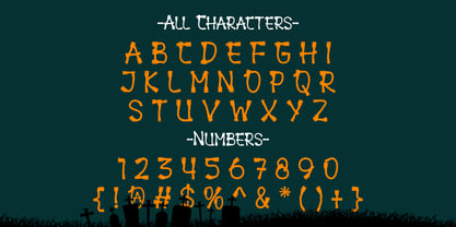 Magic wood Brush Font Poster 9