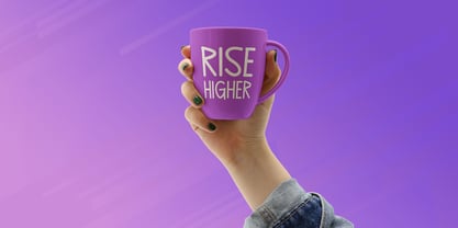 Rising Ambition Font Poster 5