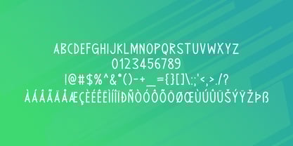 Rising Ambition Font Poster 6