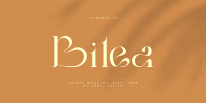 Bilea Font Poster 1