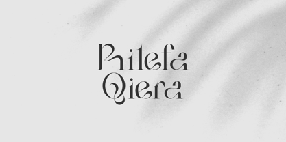 Bilea Font Poster 8