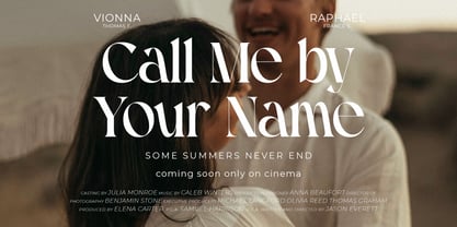 Amoure Font Poster 8