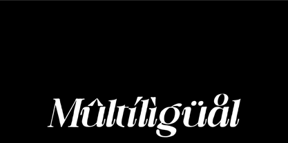 Callivora Font Poster 2