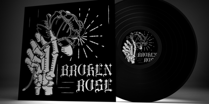 Cradle Dust Font Poster 4