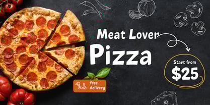 Murisa Hadid Font Poster 2