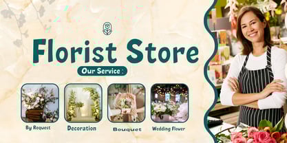 Murisa Hadid Font Poster 4