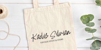 Cedar Whisper Font Poster 7