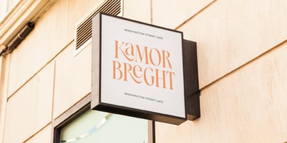 Blamore Font Poster 4