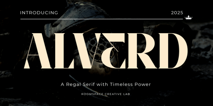 Alverd Font Poster 1
