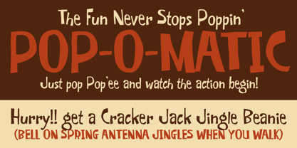 Shakey Jake Font Poster 3