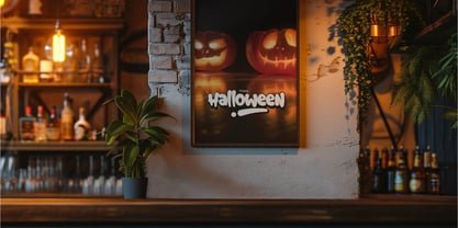 Hello Good Gosh Font Poster 7