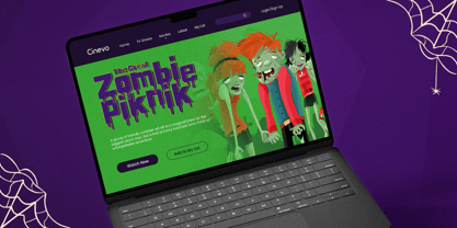 Zombox Font Poster 6