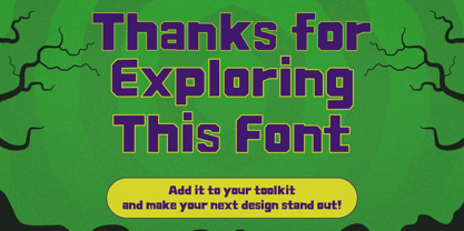 Zombox Font Poster 10