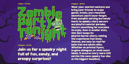 Zombox Font Poster 4
