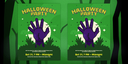 Zombox Font Poster 5