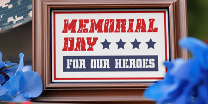 Drone Squad Font Poster 2