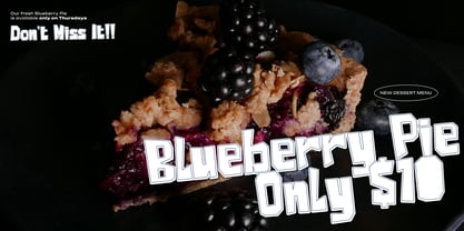 Blueming Sharing Font Poster 4