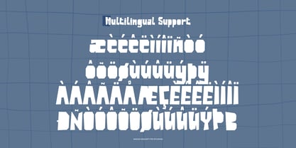 Blueming Sharing Font Poster 11