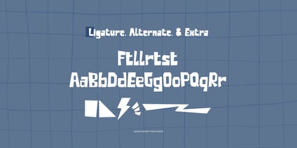 Blueming Sharing Font Poster 12