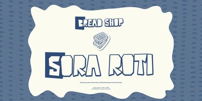 Blueming Sharing Font Poster 6
