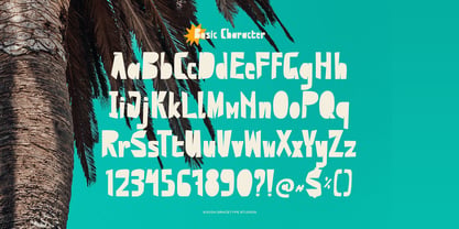 Imperfect Cut Font Poster 10